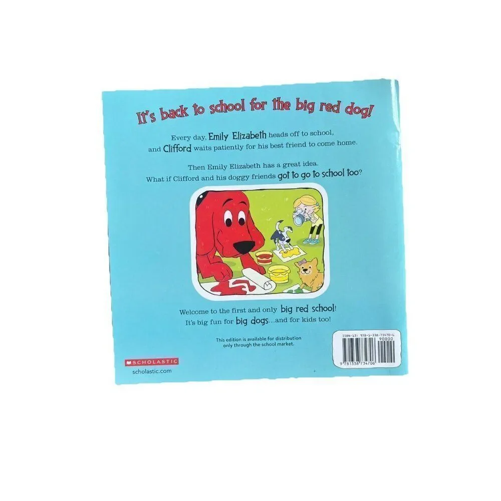 Big Red School Clifford the Big Red Dog Storybook Rusu, Meredith 2019 Like New